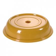 Tellerdeckel gelb polypropyleen f. Teller von 253-257mm